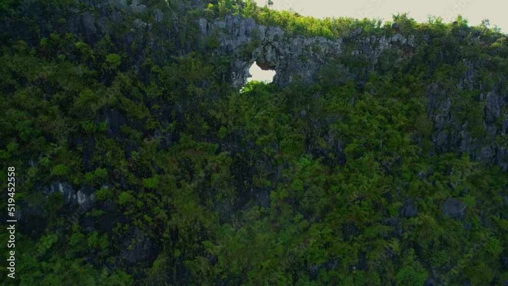 An aerial view from a drone flying over An aerial view from a drone flying over