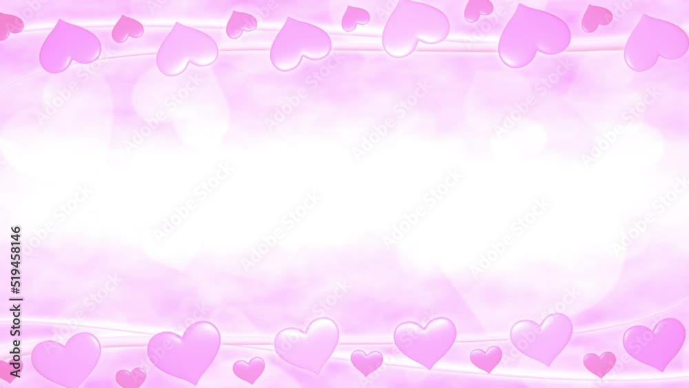 Heart flow frame line loop above under right bright background Heart flow frame line loop above under right bright background