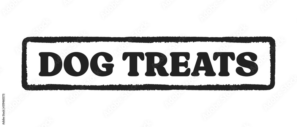 Dog Treat Sign Dog Paw Print Dog Treat Text Pet Store Icon Pet dog-treat-sign-dog-paw-print-dog-treat-text-pet-store-icon-pet