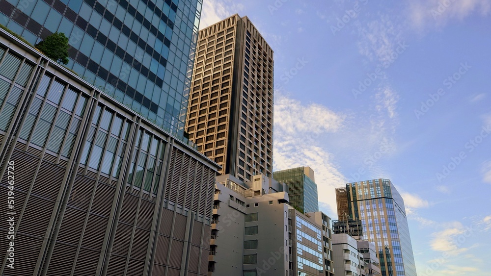 Fototapeta premium high rise buildings in Tokyo