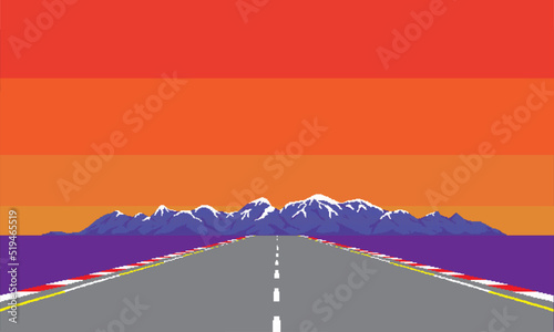 8-Bit Pixel Retro Race Game 