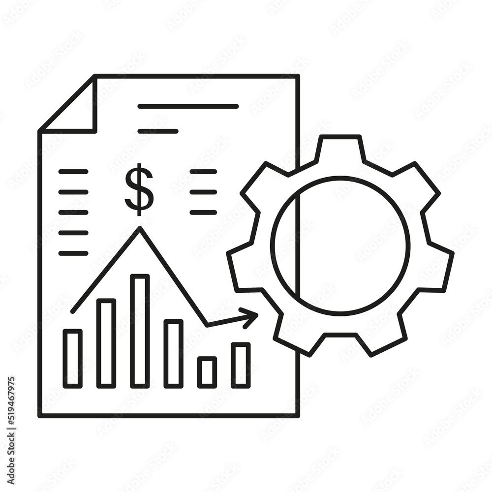 Project Management concept line icon. Simple element illustration. Project Management concept outline symbol design from business set. Can be used for web and mobile on white background