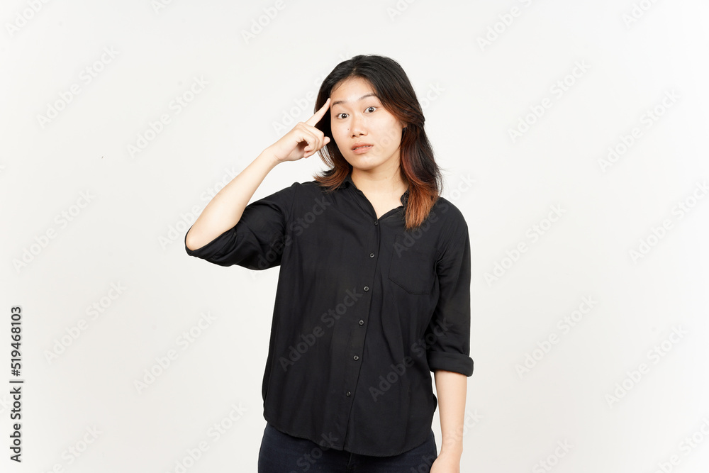 Beautiful Asian Woman Isolated On White Background Beautiful Asian Woman Isolated On White Background