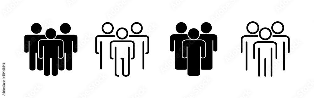 people icon vector. person sign and symbol. User Icon vector people icon vector. person sign and symbol. User Icon vector