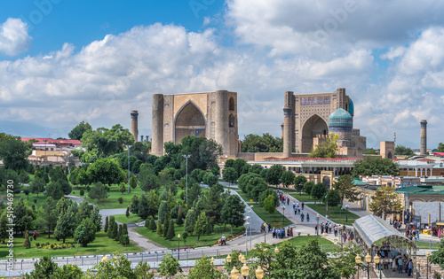 Fototapeta Bibi-Khanym Mosque in Samarkand, Uzbekistan