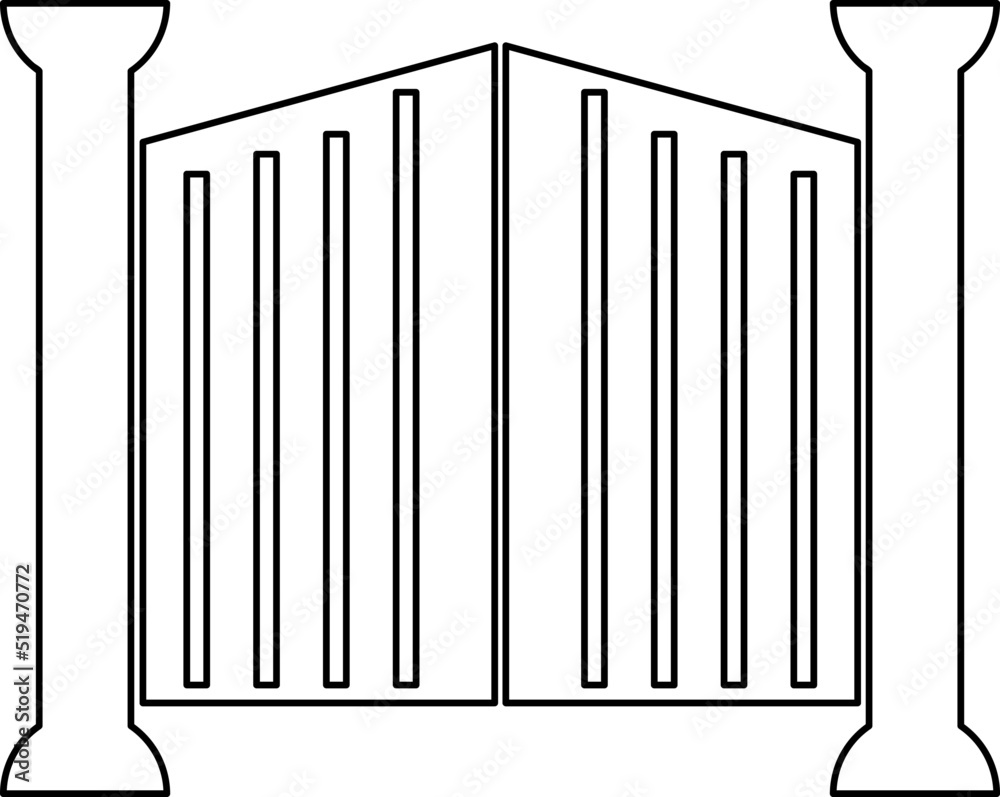 gate icon,vector best flat icon on white background..eps
gate icon,vector best flat icon on white background..eps