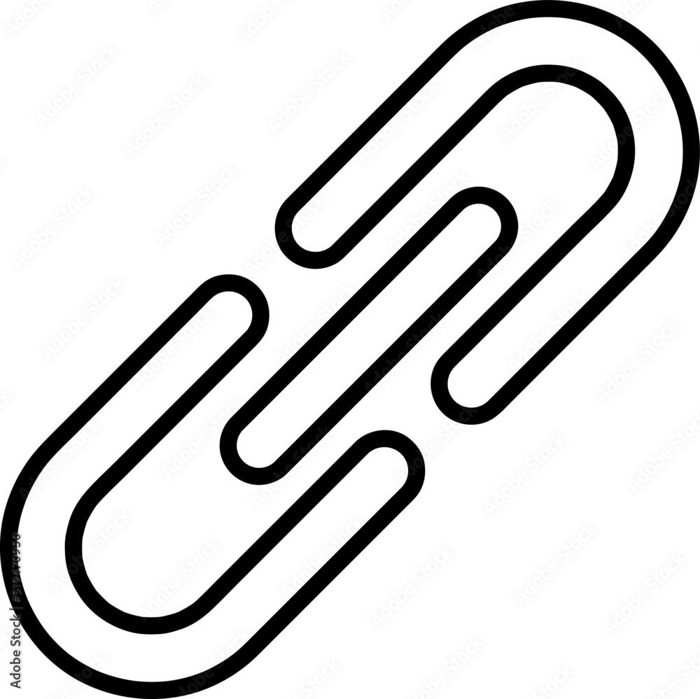 Chain icon symbol vector. on white background..eps Chain icon symbol vector. on white background..eps