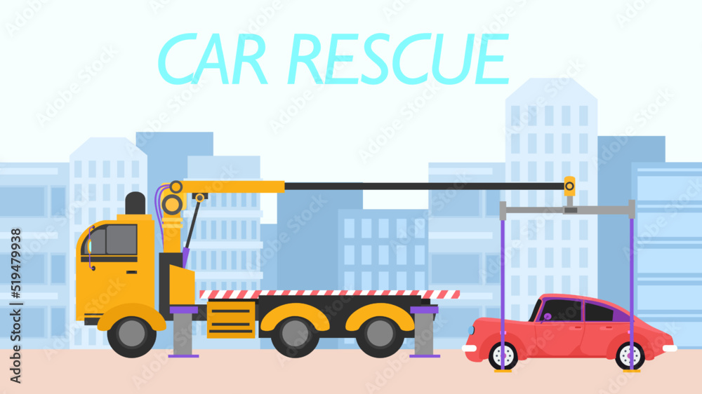 Fototapeta premium car rescue, vehicle, emergency, rescue damaged cars