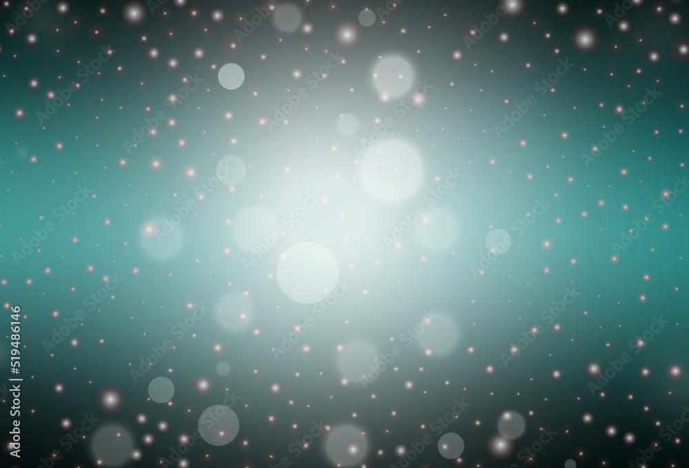 Fototapeta premium Dark Green vector layout in New Year style.