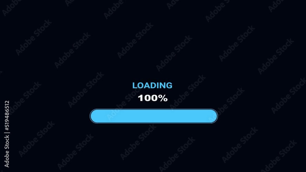 Loading progress bar loop animation Loading progress bar loop animation