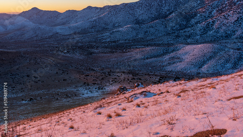 Winter Mountain Landscape