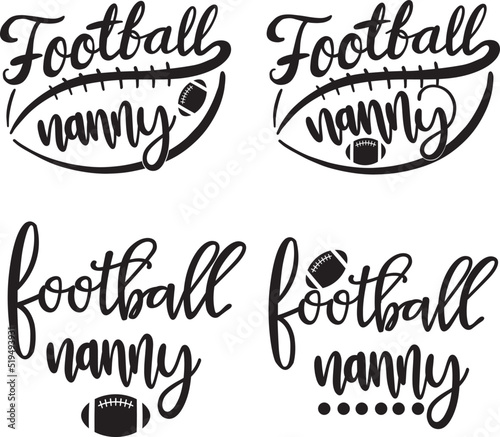 Football Nanny Vector File