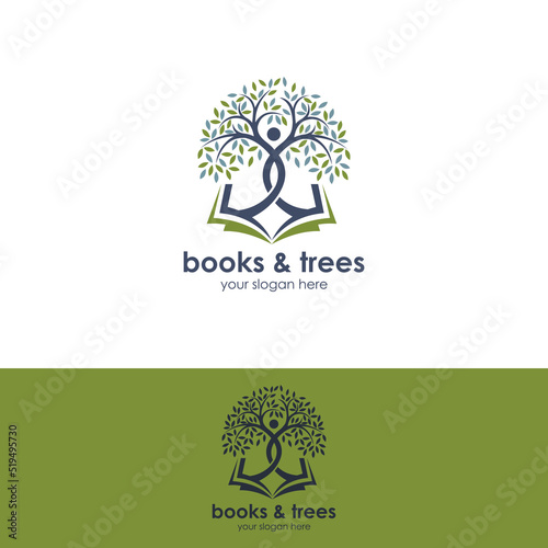 logo tree book