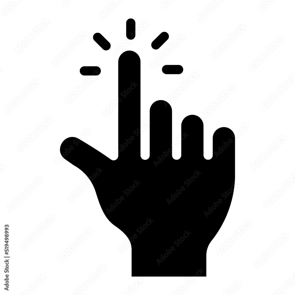 tap glyph icon tap glyph icon