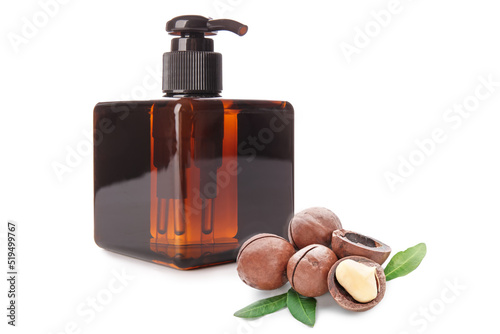 Bottle of natural cosmetics...