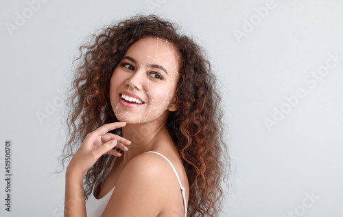 Portrait of beautiful young...