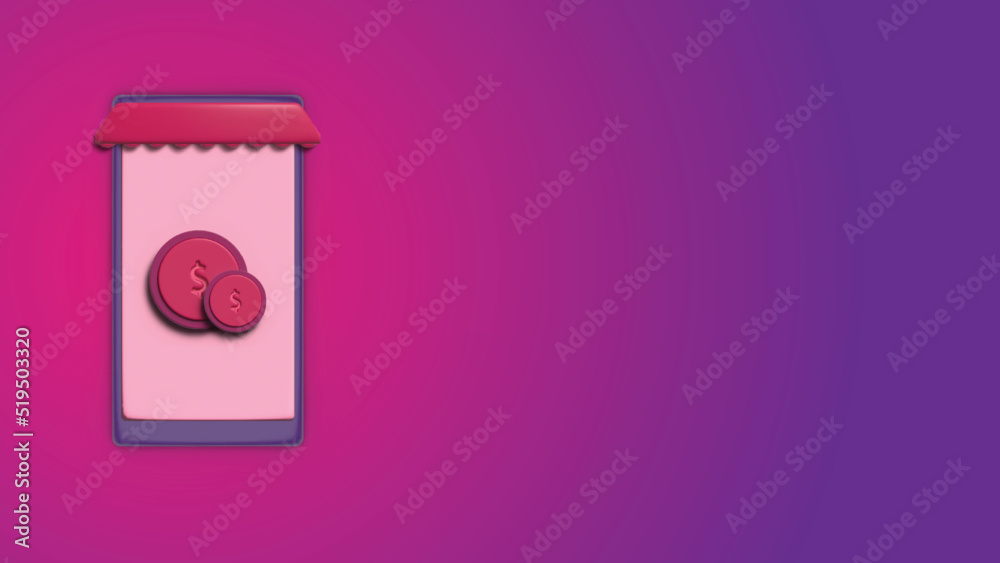 3d vector background of social media, large social media and online marketing. 3d vector background of social media, large social media and online marketing.