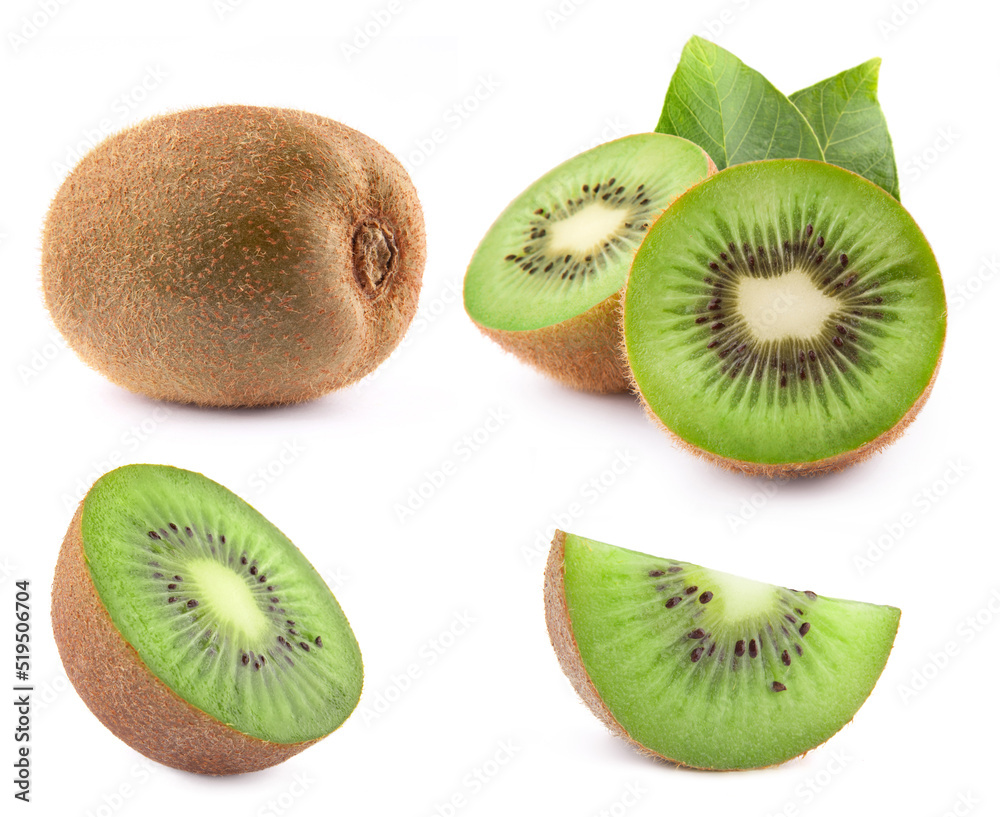 Fototapeta premium Kiwi isolated on white background