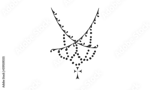 Christian Tattoo design with a Holy Cross. Use as poster, card, flyer, Tattoo or  T Shirt