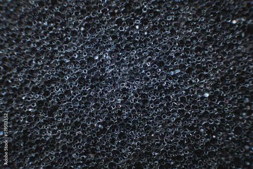 Gray sponge detail texture, sponge texture background