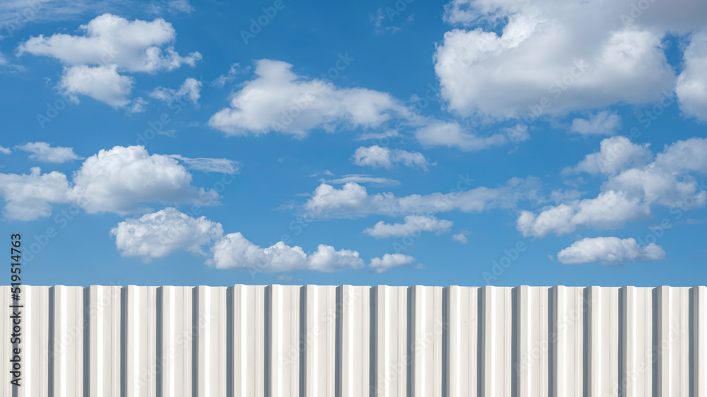 Panel for facade Trapezoidal Sheets background Panel for facade Trapezoidal Sheets background