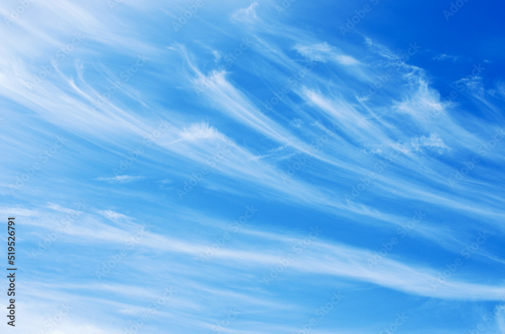 White clouds in blue sky White clouds in blue sky