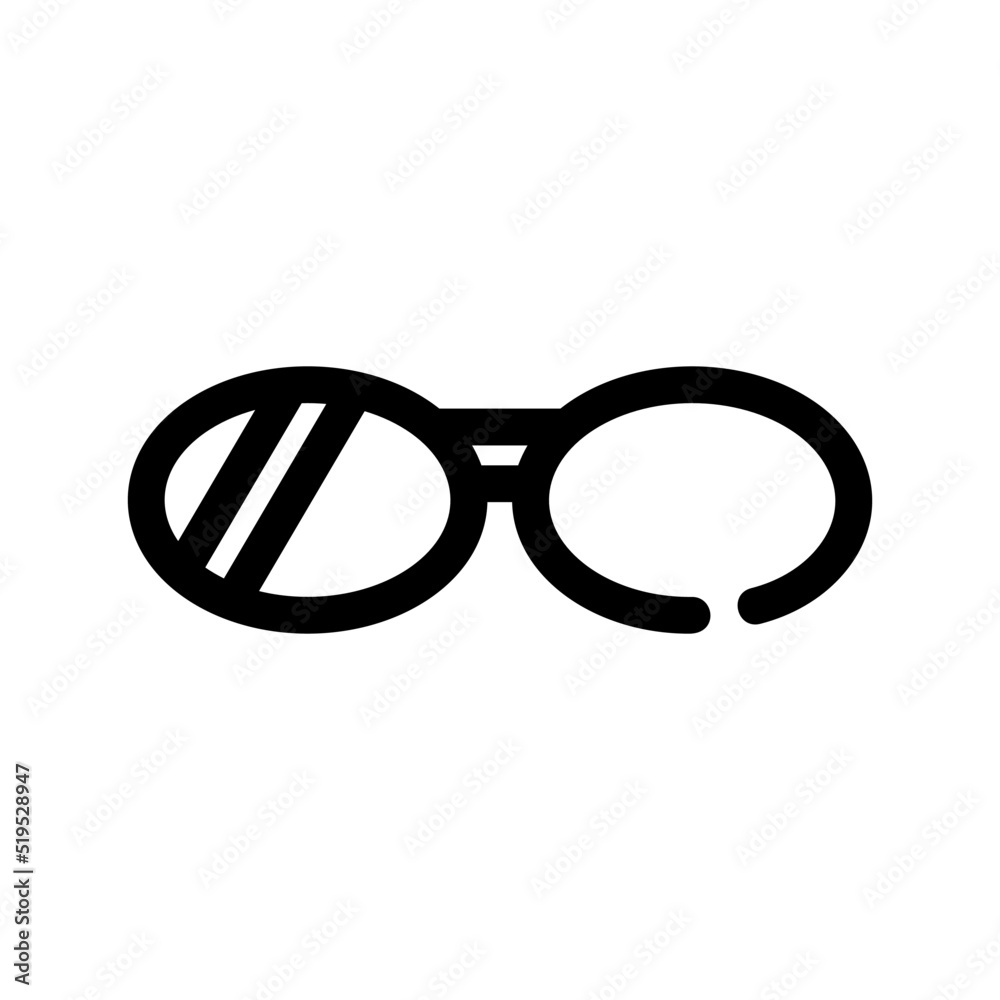 Fototapeta premium glasses icon or logo isolated sign symbol vector illustration - high quality black style vector icons 