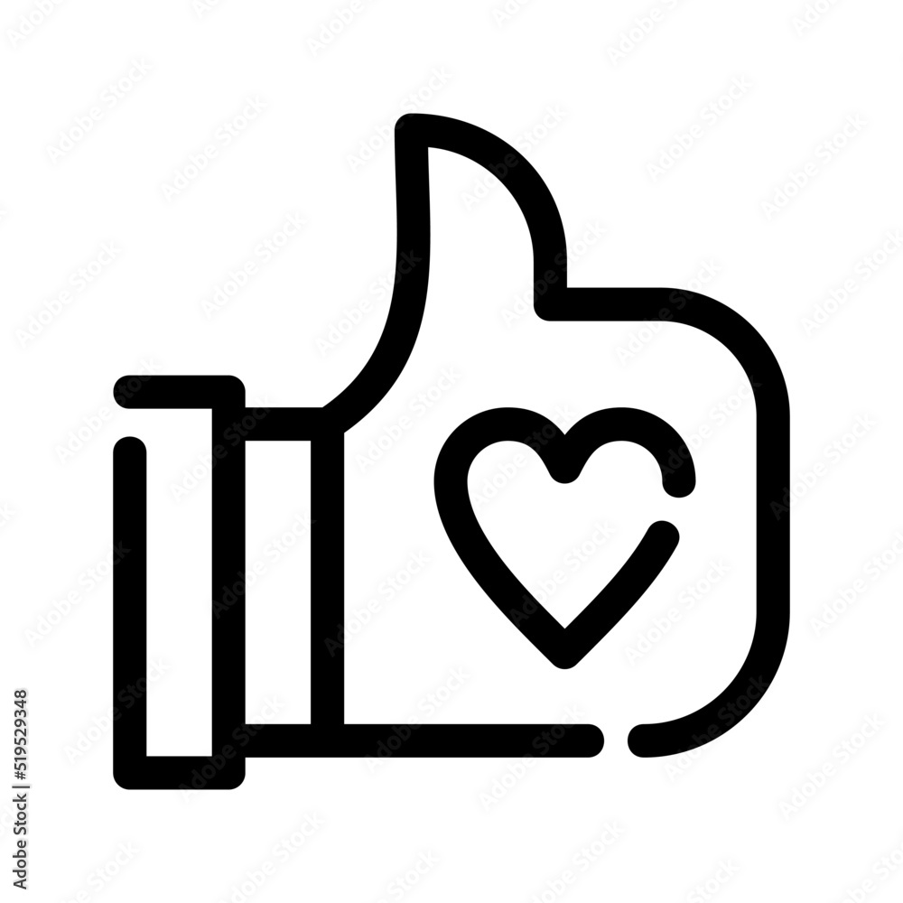 like icon or logo isolated sign symbol vector illustration - high quality black style vector icons
