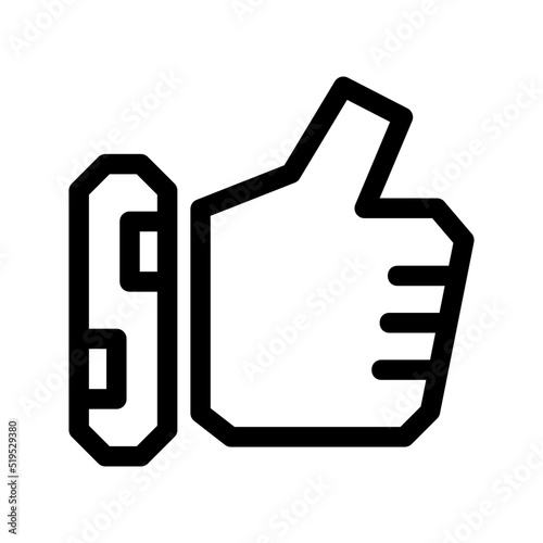 like icon or logo isolated sign symbol vector illustration - high quality black style vector icons
