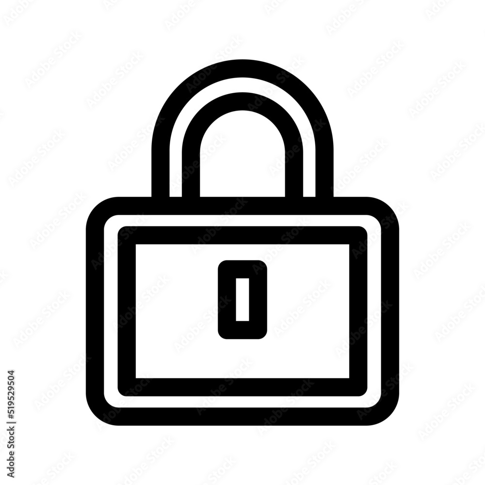 lock icon or logo isolated sign symbol vector illustration - high quality black style vector icons
lock icon or logo isolated sign symbol vector illustration - high quality black style vector icons