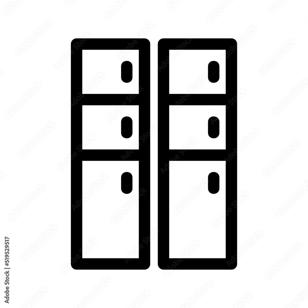 locker icon or logo isolated sign symbol vector illustration - high quality black style vector icons
locker icon or logo isolated sign symbol vector illustration - high quality black style vector icons