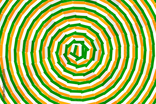 abstract decorative indian flag theme background, indian flag tricolor gradient background