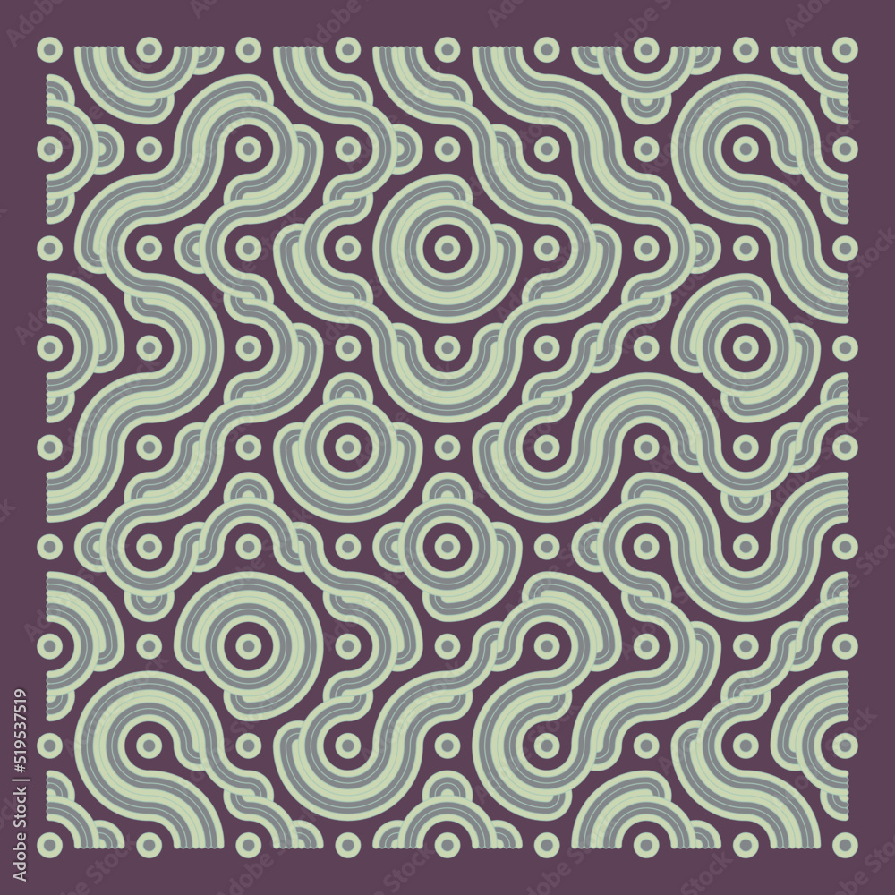 Color truchet tiling connections illustration Color truchet tiling connections illustration