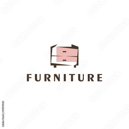 Vector logo design template for furniture companies.