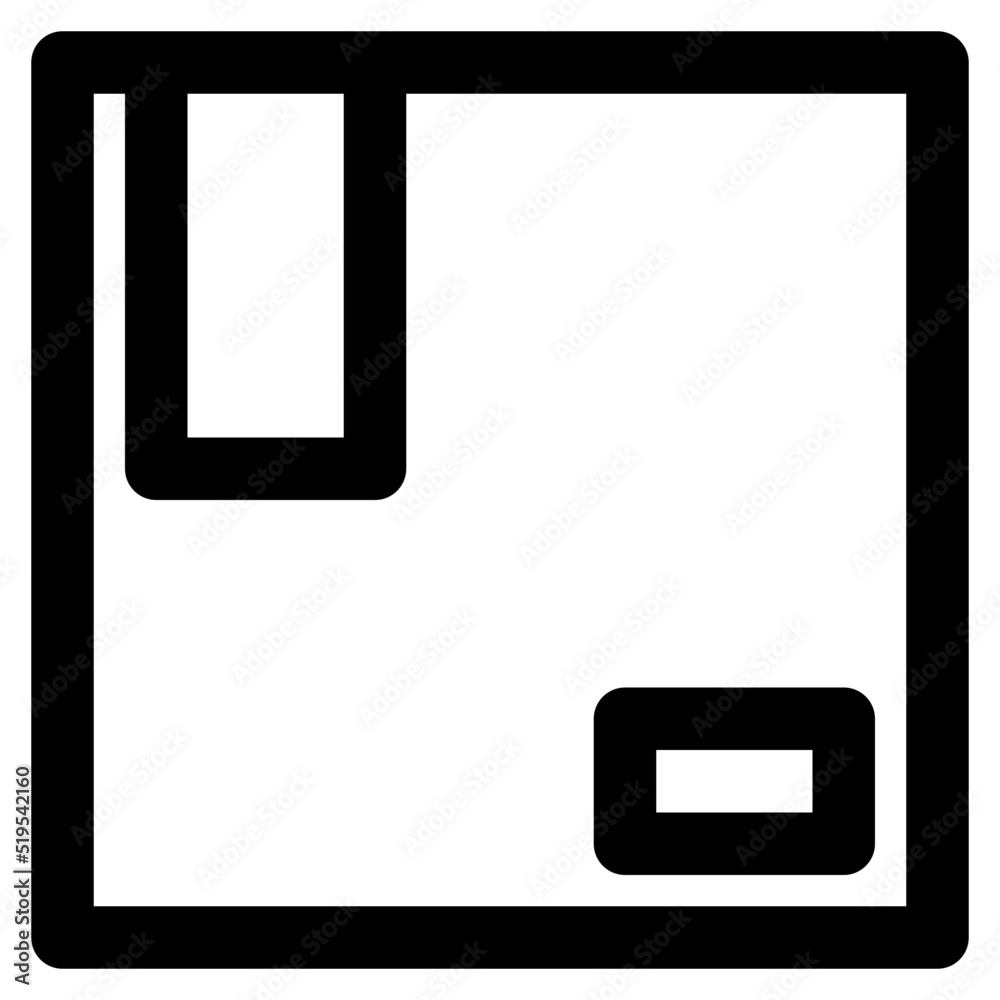 package vector icon for website, apps and any other project - stock vector package vector icon for website, apps and any other project - stock vector
