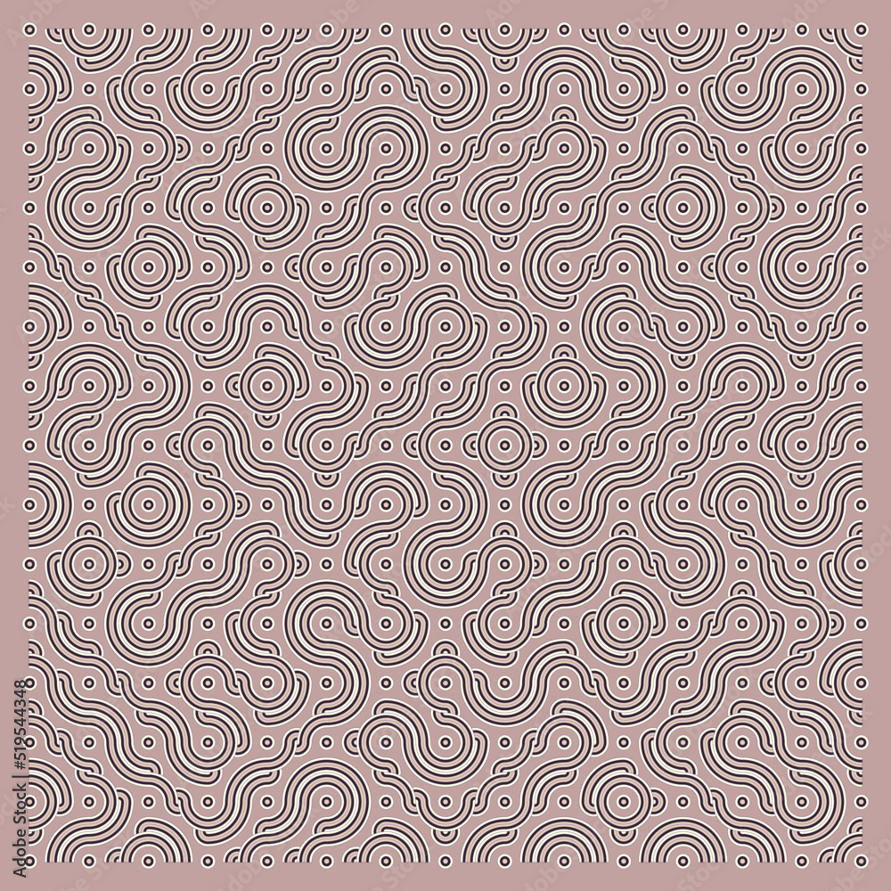 Color truchet tiling connections illustration Color truchet tiling connections illustration