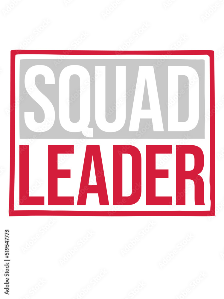 Anführer Team Squad Leader 