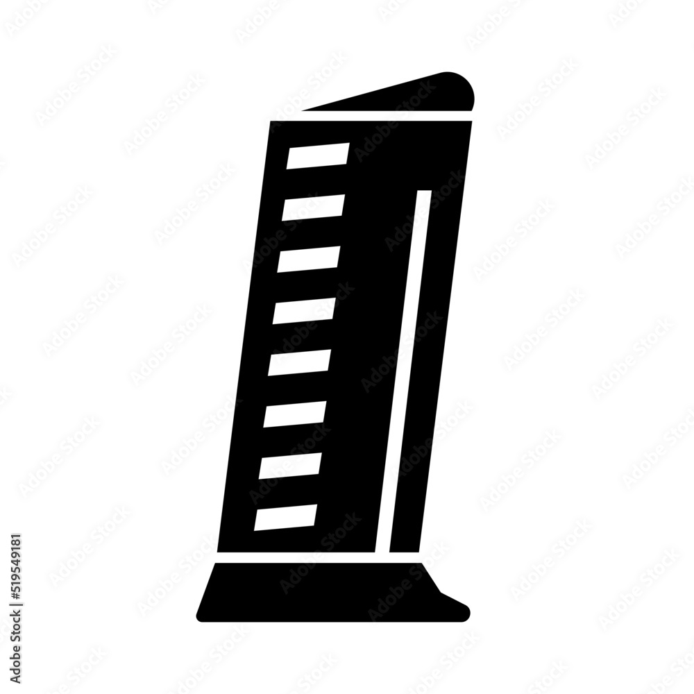 Gun magazine silhouette icon. Vector. Gun magazine silhouette icon. Vector.