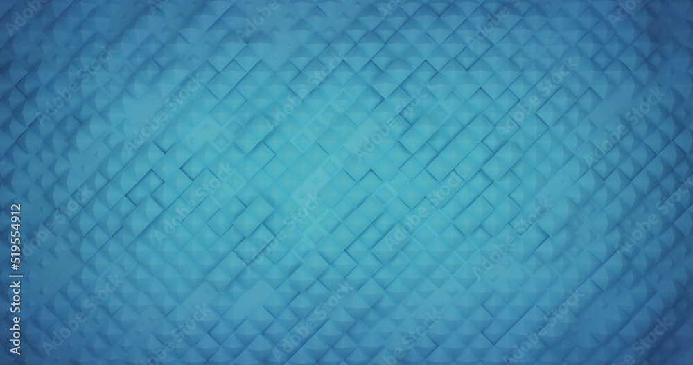 Obraz premium Image of moving tile wall over blue background