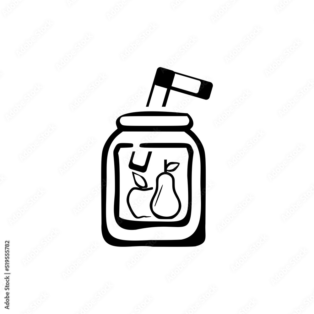 Fresh smoothie icon isolated on white background Fresh smoothie icon isolated on white background