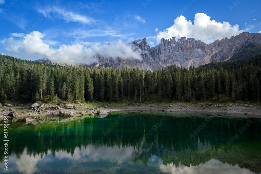 Fototapeta premium Lago di Carezza