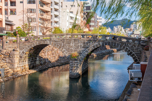 Nagasaki, Japan at Spectacles Bridge photo