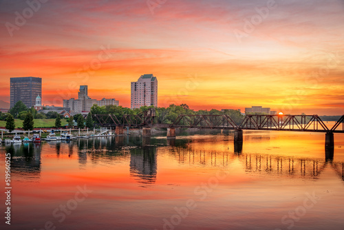  Augusta, Georgia, USA Downtown Skyline © SeanPavonePhoto