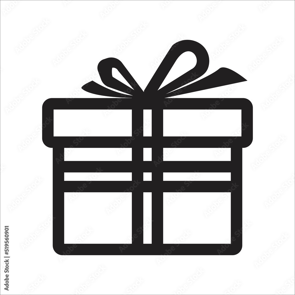 gift icon vector design template gift icon vector design template