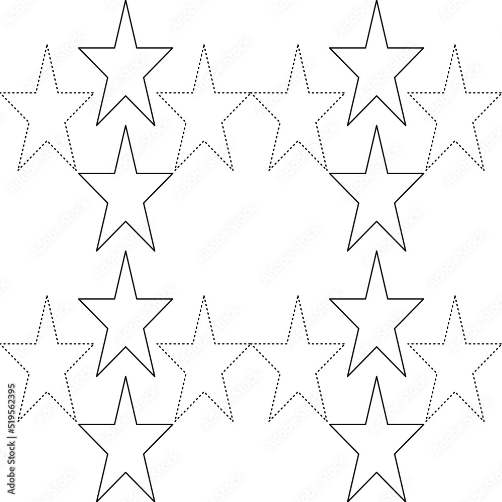 Vector line stars square style for background wallpaper and seamless artwork illustration texture of vector graphic design isolated flat trendy design for cotton beautiful pattern colorful fabric Vector line stars square style for background wallpaper and seamless artwork illustration texture of vector graphic design isolated flat trendy design for cotton beautiful pattern colorful fabric