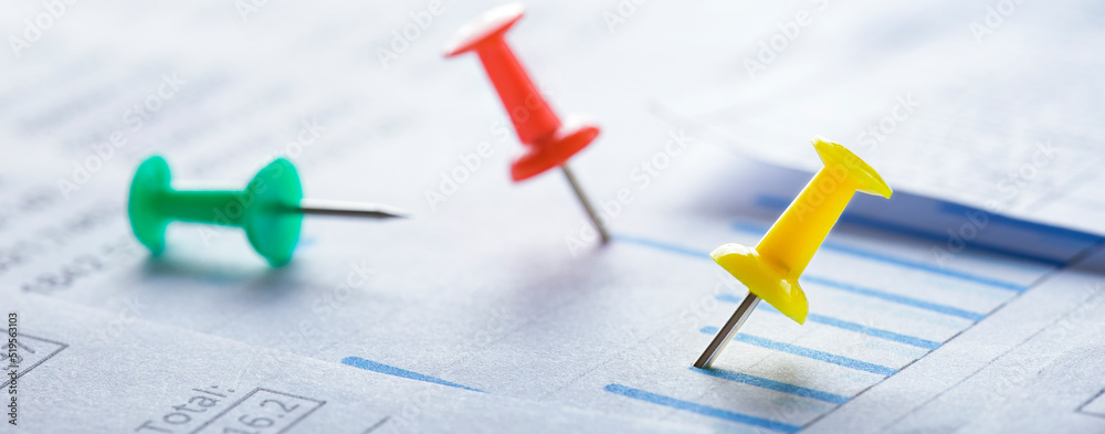 Important date and calendar appointment. pin on calendar. Important date and calendar appointment. pin on calendar.
