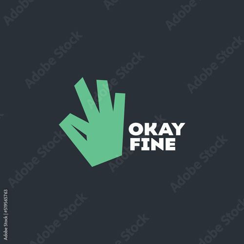 Okay Fine Logo