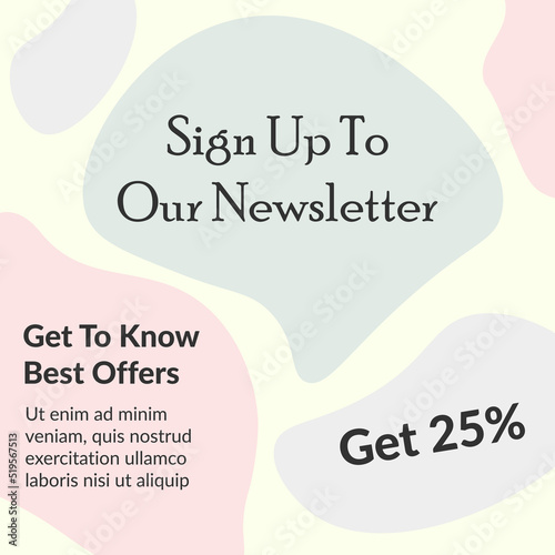 Sign up to our newsletter, get to know best offers
