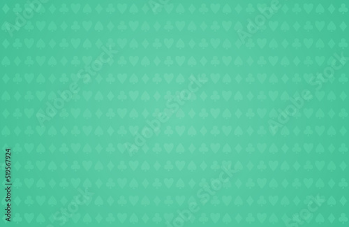 Casino poker table background