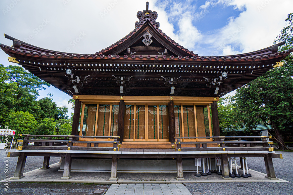 有名な神社　三島大社